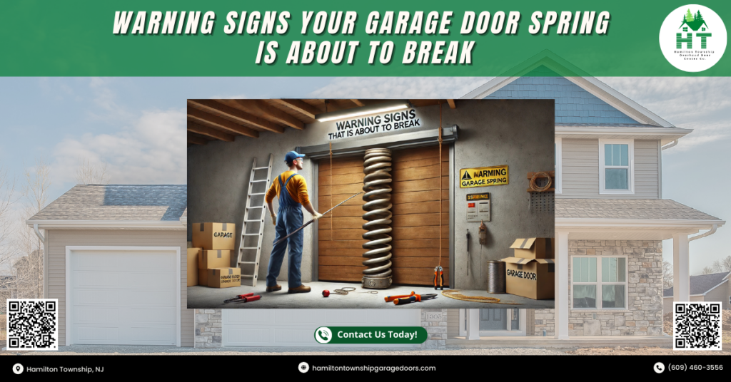 Warning Signs Your Garage Door Spring Is About To Break 5 Hamilton Township Overhead Door Center Co 2