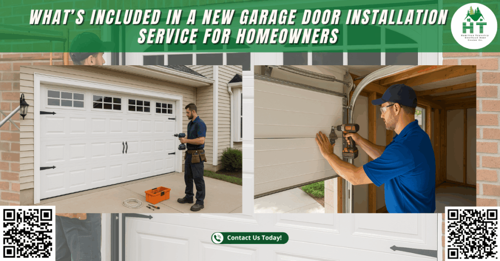 What’s Included In A New Garage Door Installation Service For Homeowners 7 What’s Included in a New Garage Door Installation Service for Homeowners - Hamilton Township Overhead Door Center Co.