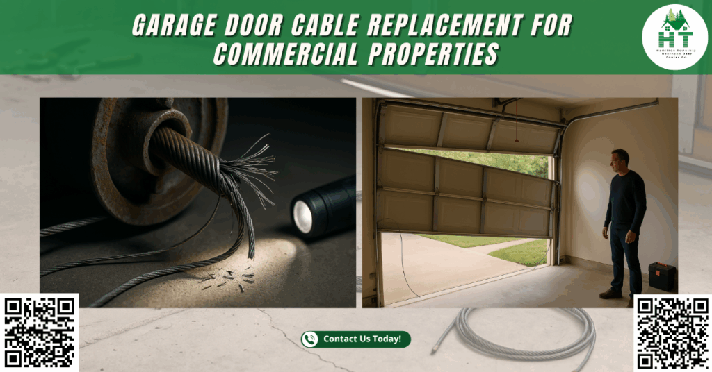 Garage Door Cable Replacement For Commercial Properties 3 Garage Door Cable Replacement for Commercial Properties - Hamilton Township Overhead Door Center Co.