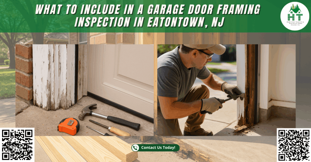 What To Include In A Garage Door Framing Inspection In Eatontown, Nj 7 What to Include in a Garage Door Framing Inspection in Eatontown, NJ - Hamilton Township Overhead Door Center Co.