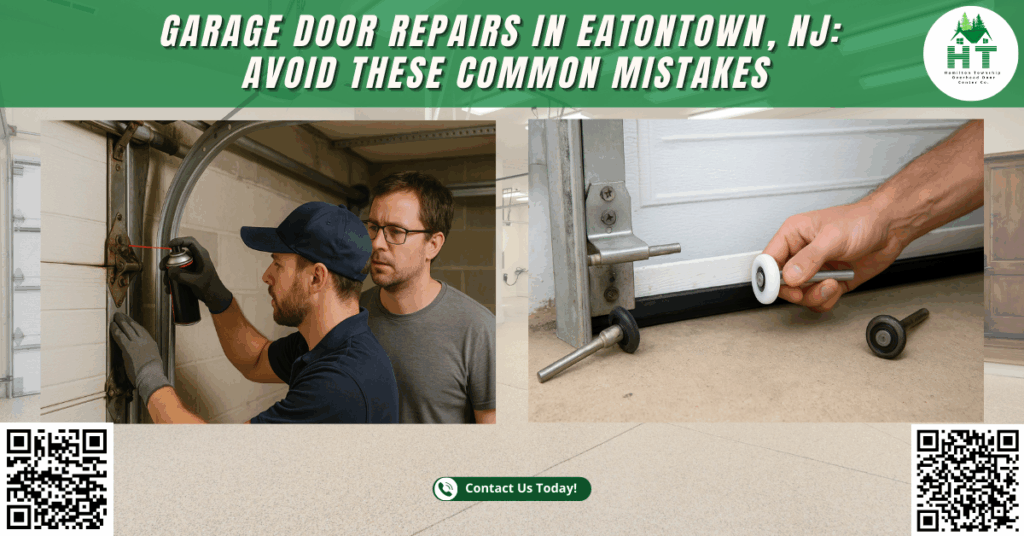 Garage Door Repairs In Eatontown, Nj: Avoid These Common Mistakes 6 Garage Door Repairs in Eatontown, NJ: Avoid These Common Mistakes - Hamilton Township Overhead Door Center Co.