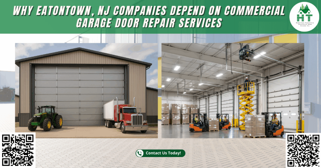 Why Eatontown, NJ Companies Depend on Commercial Garage Door Repair Services